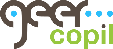 Logo avec mots Geer Copli
